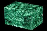 Wide Malachite Jewelry Box - Congo #113454-1